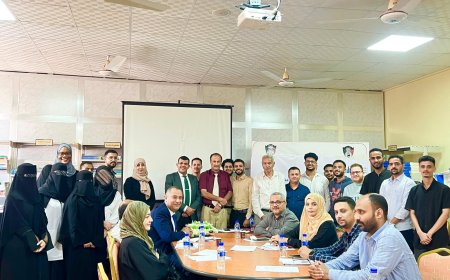 المجلس الطلابي يشارك في اجتماع مجلس كلية طب الأسنان