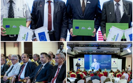 محافظ حضرموت يدشن إشهار الشراكة الاستراتيجية بين الاتحاد الأوربي ومؤسسة صلة وتوقيع مشروع "MOVE"