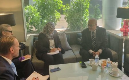 وزير التخطيط والتعاون الدولي يبحث مع مسؤول أممي الاوضاع الاقتصادية