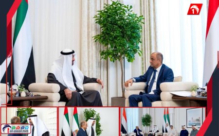 بعد استقبال بن زايد الحار والرسمي لبن بريك.. صحفي يكشف عن بشائر خير قادمة من الإمارات