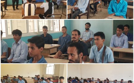 "الشكلية يدشن العام الدراسي للطلاب المستجدين سنة أولى في المعهد المهني الصناعي بالعاصمة عدن"