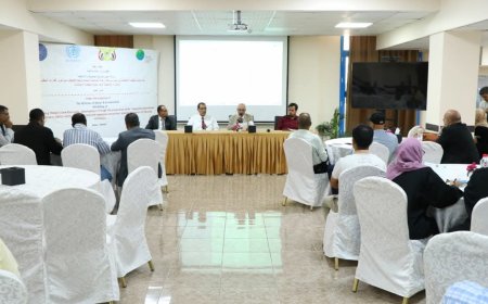 الوزير الشرجبي يفتتح الورشة الوطنية الخاصة بتحديث المساهمات المحددة وطنياً (NDC)