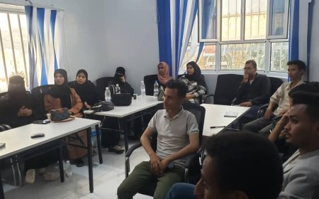 تعز.بيت الصحافة تدشن أولى ورشها التدريبية بعنوان "قوة الذكاء الاصطناعي بمسؤولية" بالشراكة مع شبكة أريج ومبادرة أخبار جوجل.