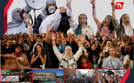طوفان مليوني يهز أوروبا تضامنًا مع فلسطين
