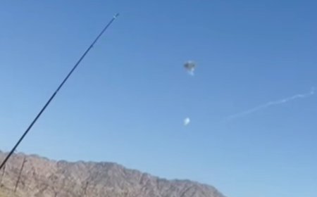 اسرائيل: اعتراض أربعة مسيرات من اليمن خلال ساعة واحدة  .. فيديو