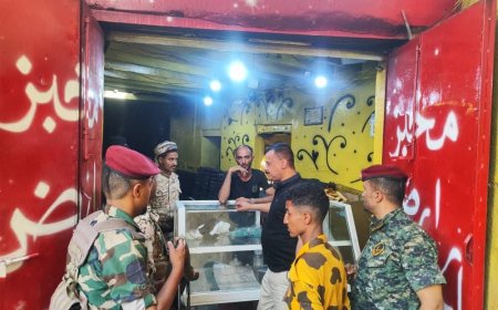 اغلاق عدد من الافران والمخابز المخالفة الغير ملتزمة بالبيع بالوزن والسعر المحدد في مدينة تعز