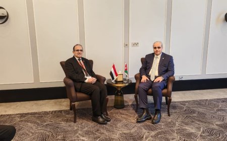 وزير الصحة يبحث مع نظيره الأردني تعزيز التعاون الصحي بين البلدين