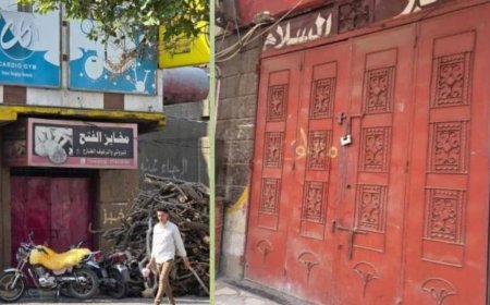 تعز.إضراب واسع للمخابز فيها احتجاجًا على تسعيرة البيع بالميزان.