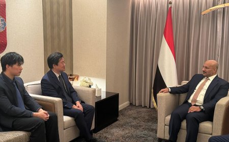 طارق صالح يبحث مع القائم بأعمال السفارة الصينية آفاق التعاون الثنائي