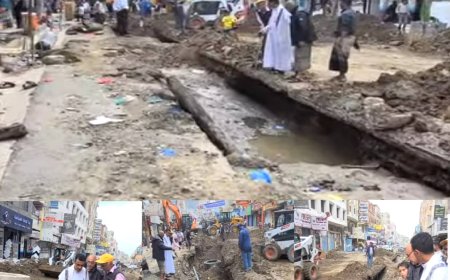 المشمر يتفقد أعمال الصرف الصحي بشارع المغتربين ويوجّه بسرعة الإنجاز وفتح خط ديلوكس