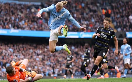هالاند يقفز بالسيتي إلى صدارة البريميرليج مؤقتًا