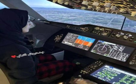 فتاة يمنية تحلق بطائرة حربية في سماء الصين.. آسيا التركي تحقق حلمها