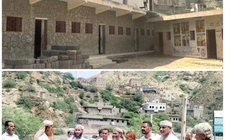 لحج.. السلطة المحلية بطور الباحة تسلم 3 قاعات دراسية جديدة لإحدى المدارس بالمديرية