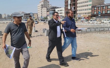 مدير عام المنصورة يدشن مشروع "إنشاء متنفس مثلث دوار السفينة بشارع التسعين"..