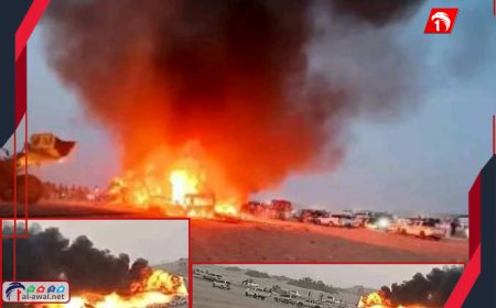 بالفيديو صرخات لم تُسمع.. تفاصيل أبشع حادث لباص ركاب تحول لكتلة نار التهمت 14 شخصًا