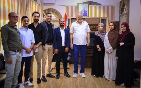 محافظ تعز يلتقي بالفريق المنظم لحدث تيدكس .