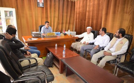 حضرموت: النهدي يبحث مع قيادة مديرية القطن آليات النهوض بقطاع التعليم وتجاوز الصعوبات