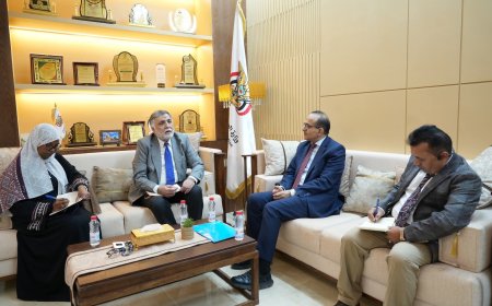 وزير الصحة يبحث مع ممثل منظمة الصحة العالمية سبل تعزيز النظام الصحي الوطني
