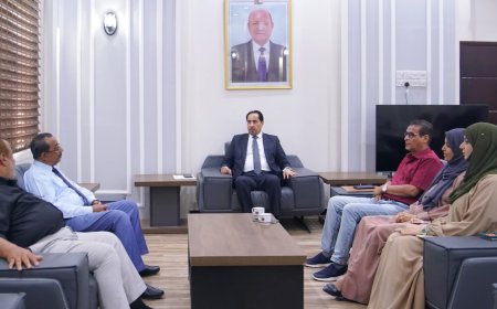 الوزير البكري يبحث مع عميد معهد آمين ناشر تعزيز سُبل التعاون المشترك