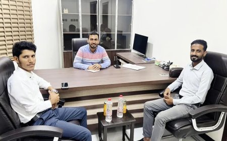 اتحاد طلاب حضرموت في عدن يزور مؤسسة شروين للتنمية الإنسانية لبحث سبل التعاون المشترك