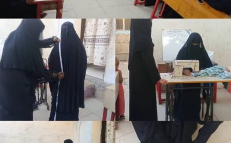 جمعية إكرام التنموية الخيرية بالكود تُقيم دورة تدريبية في مجال الخياطة لـ20 متدربة