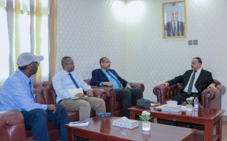 وزير النقل يبحث مع السفير الصومالي مجالات التعاون الخاصة بالنشاط البحري والجوي بين البلدين 