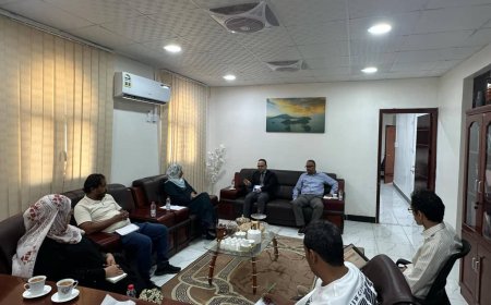 رئيسة الجهاز المركزي للإحصاء تبحث مع المفوضية السامية استئناف مسح النوايا للنازحين في محافظات تعز ومأرب والحديدة