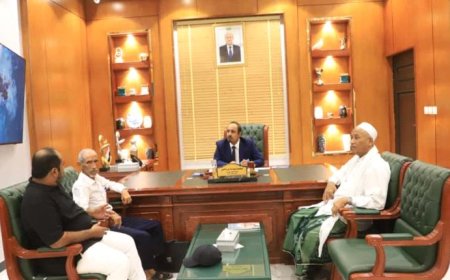 محافظ حضرموت الأستاذ مبخوت بن ماضي يوجّه بزيادة مخصص كهرباء دوعن لتحسين الخدمة والتخفيف عن المواطنين