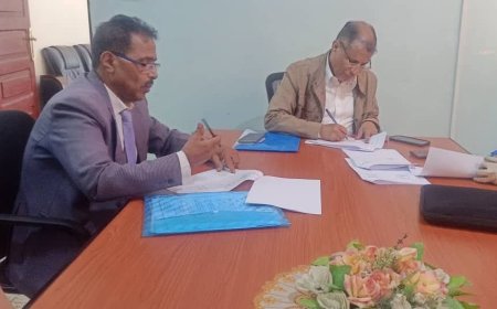 توقيع اتفاقية إطلاق مشروع "مساحة الساقية الإبداعية" في تعز كبداية لسلسلة مشاريع ثقافية شبابية.