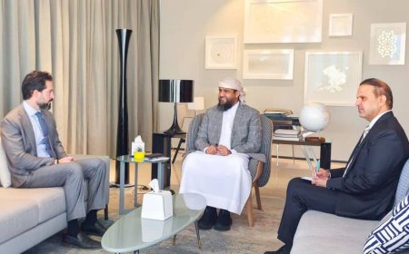 المحرّمي يلتقي القائم بأعمال السفير الأمريكي