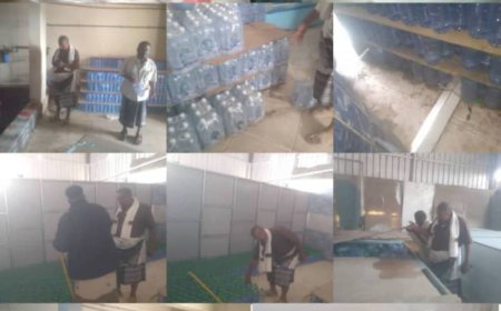 مكتب الأشغال العامة بخنفر ينفذ حملة تفتيش على محطات ومعامل تنقية المياه والثلج