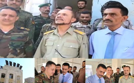 ثمّنت جهود المشمر.. اللجنة الرئاسية بتعز تسلّم مبنى مديرية القاهرة ومبنى إدارة أمنها