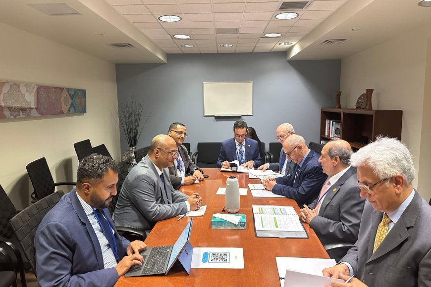 وزير التخطيط يبحث مع رئيس الصندوق العربي سبـل تعزيز الشراكة التنموية