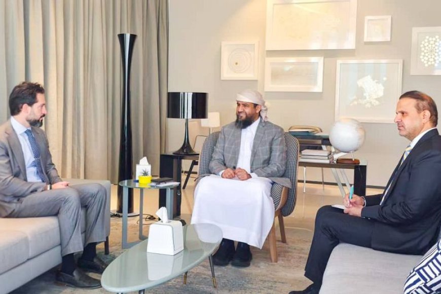 المحرّمي يلتقي القائم بأعمال السفير الأمريكي