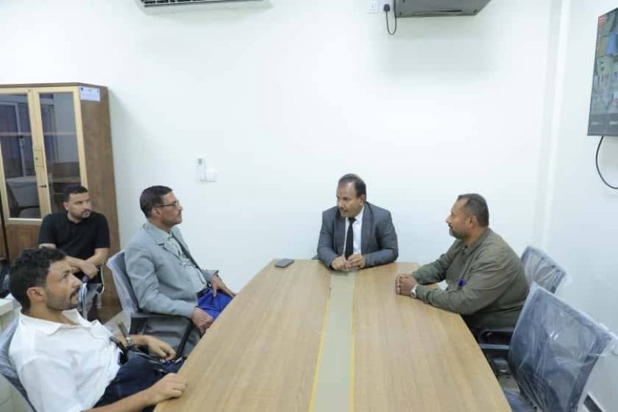بحث إجراءات تشغيل مركز صادرات البصل والتمور في تريم 