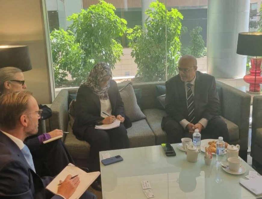 وزير التخطيط والتعاون الدولي يبحث مع مسؤول أممي الاوضاع الاقتصادية