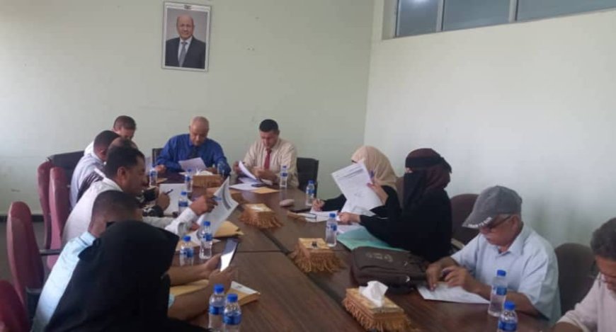 مجلس شؤون الطلاب بجامعة عدن يناقش استعدادات العام الجامعي الجديد