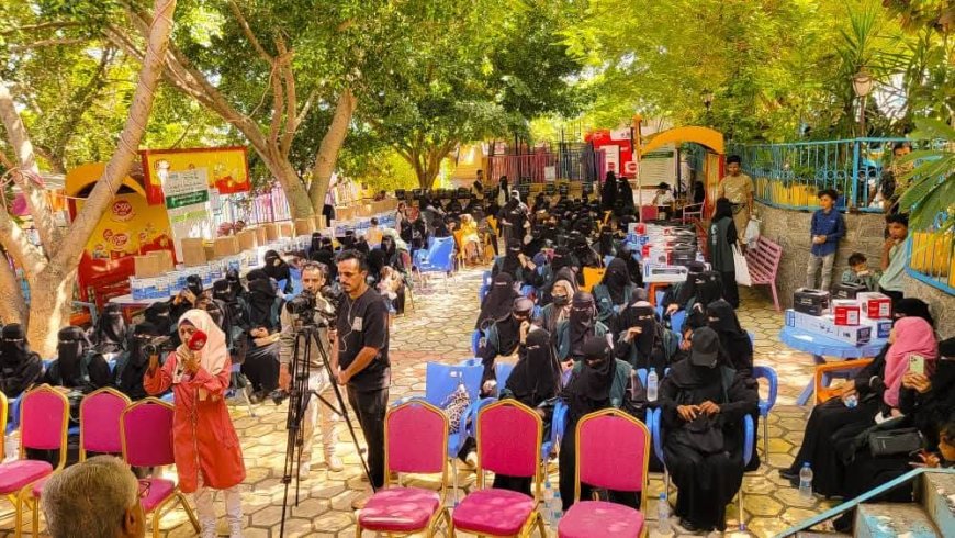 وكيل أول محافظة تعز يدشن مشروع التمكين المهني لتحسين سبل العيش بتمويل من مركز الملك سلمان .