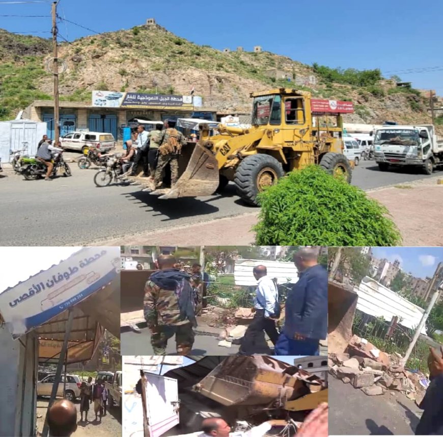 لليوم الثالث على التوالي.. إزالة 6 محطات غاز ونفط عشوائية في «القاهرة» بتعز