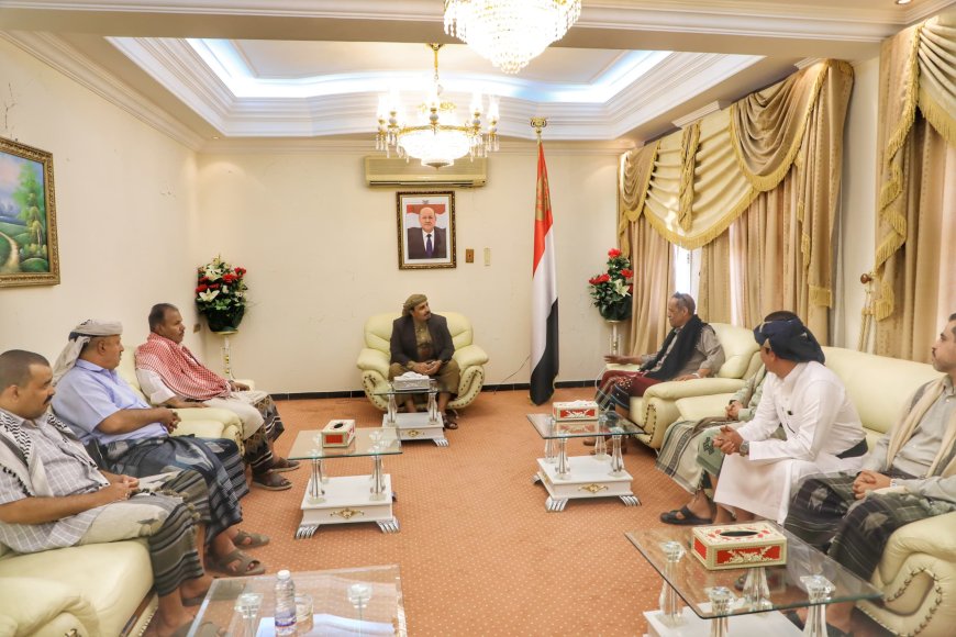 محافظ حضرموت يصل سيئون ويناقش الأوضاع الخدمية والأمنية