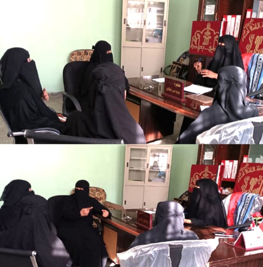 تعز... اجتماع بمدرسة الحمزة لمناقشة سبل معالجة مشكلات الطالبات وتفعيل الأنشطة المدرسية