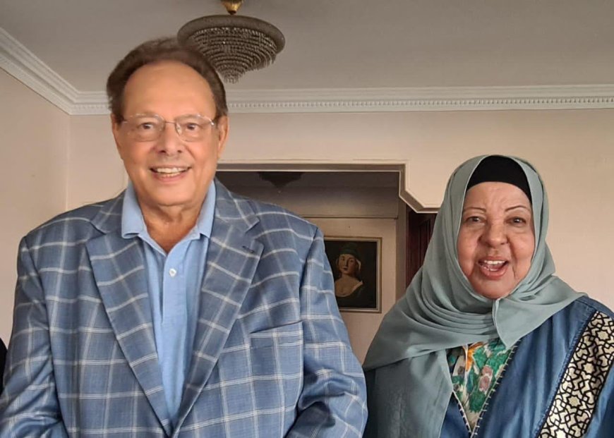رئيسة اتحاد نساء أبين تلتقي الرئيس علي ناصر محمد في القاهرة وتستعرض مبادرة "معًا للسلام"
