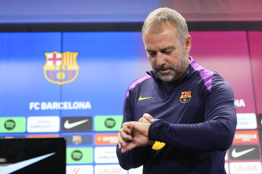 اخبار تسعد مدرب برشلونة ( فليك ) .