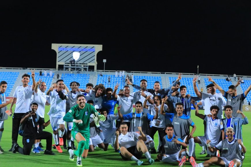 المحافظ بن ماضي يهنئ نادي "تضامن حضرموت" بالفوز التاريخي على فريق الشباب السعودي وتجديد آماله في المنافسة على بطاقتي التأهل