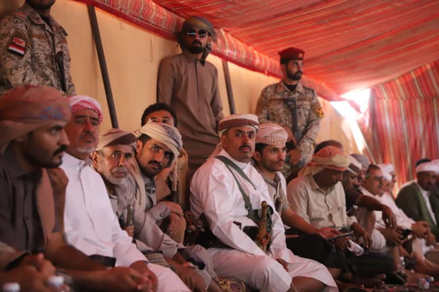 منطقة طمحان تشهد حفلاً لتنصيب الشيخ أمين سرور بن سويدان شيخًا لقبيلة آل ماضي الهلالية