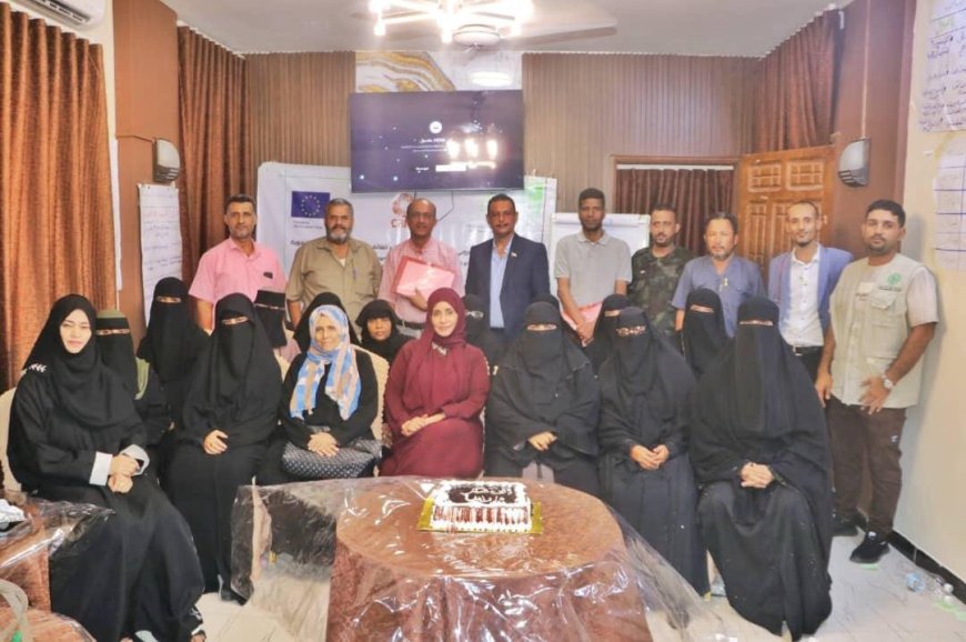 منظمة نورة تختتم بعدن فعاليات الدورة التدريبية حول الدعم النفسي وإدارة الحالات