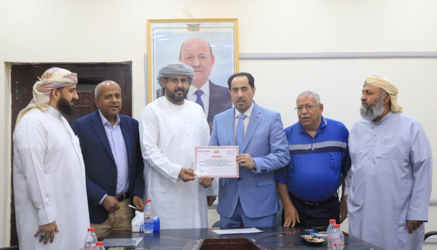 وزارة الشباب والرياضة تمنح نادي التعاون بحضرموت الاعتراف النهائي