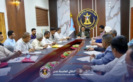 انتقالي العاصمة عدن يناقش تقرير الفكر والإرشاد ومستجدات الأوضاع