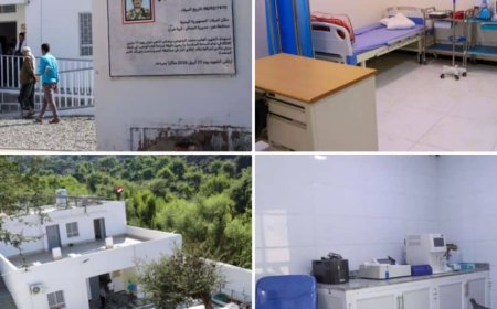 تعز.خلية الأعمال الإنسانية  تستكمل تجهيز مركز الشهيد الصليحي الصحي