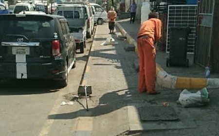 استمرار حملات النظافة في شوارع وأحياء المعلا 